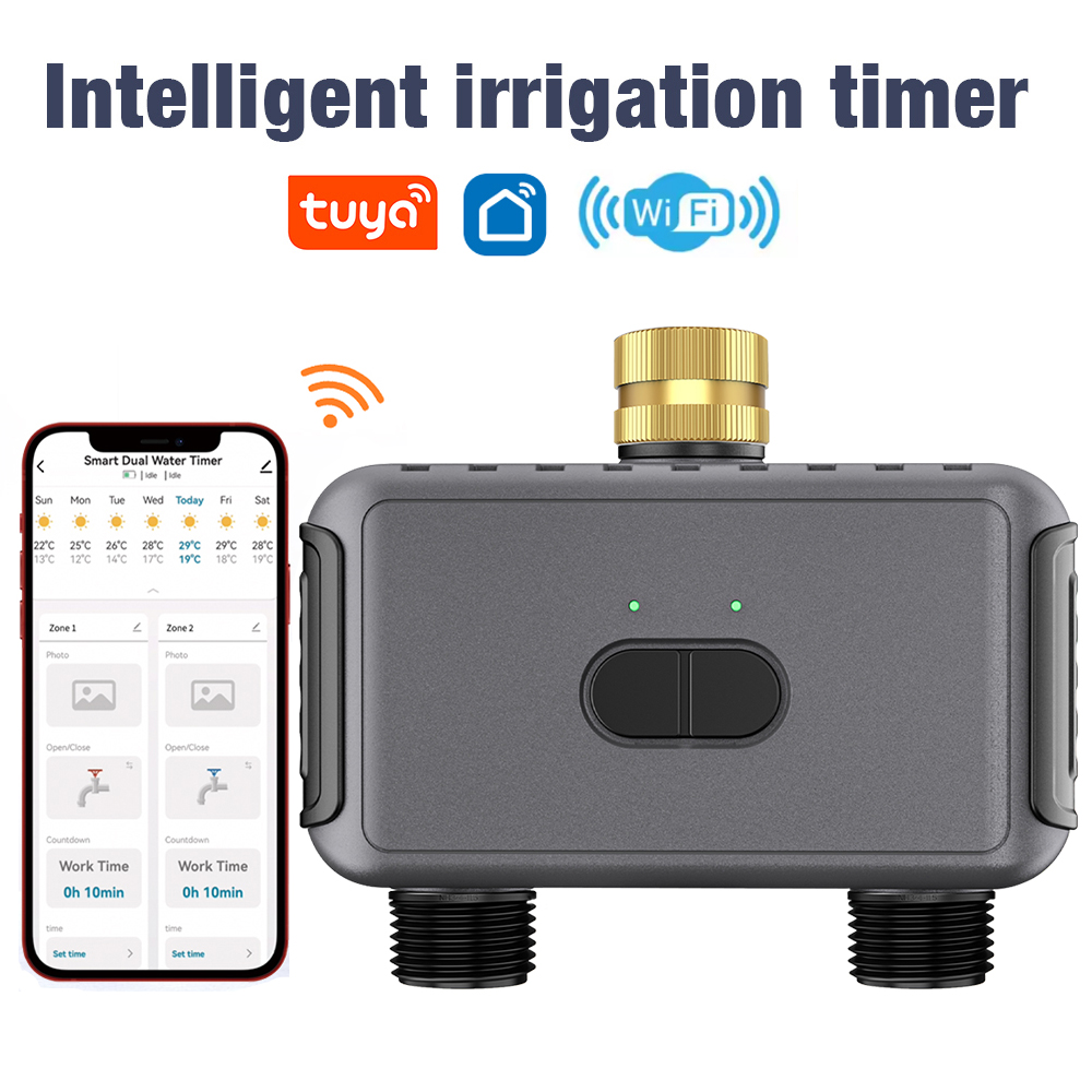 Smart Garden Hose - Timer Air Otomatis Wifi Selang Ganda