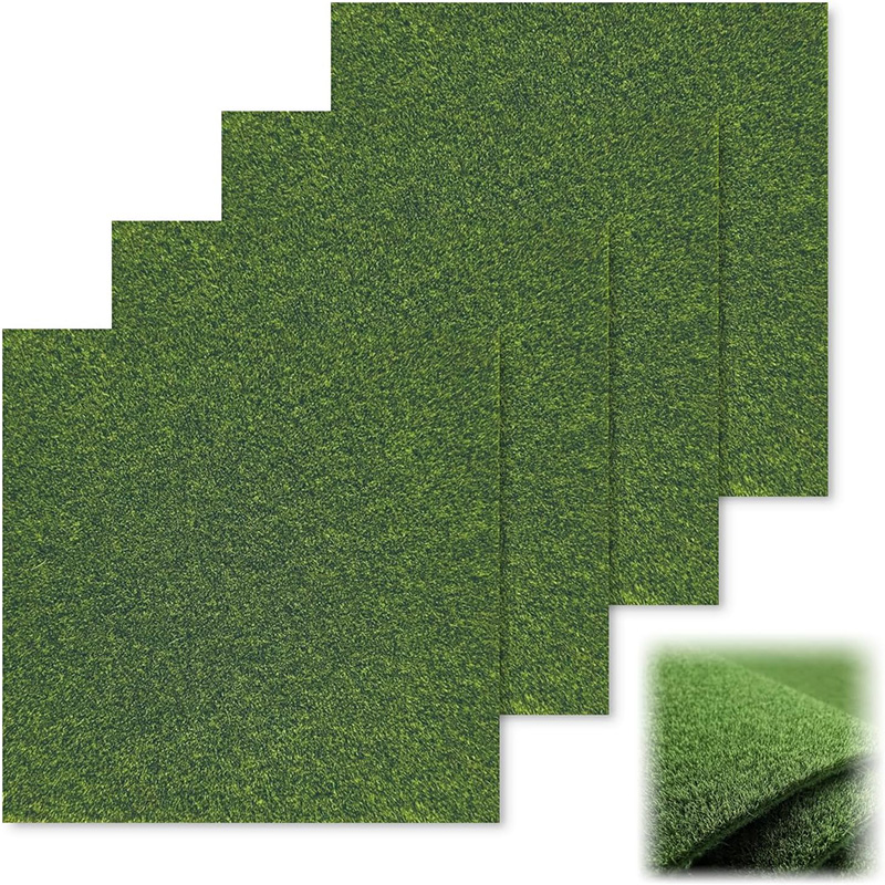 Smart Garden Mini - 4/6 Buah Lembaran Rumput Palsu 15X15Cm