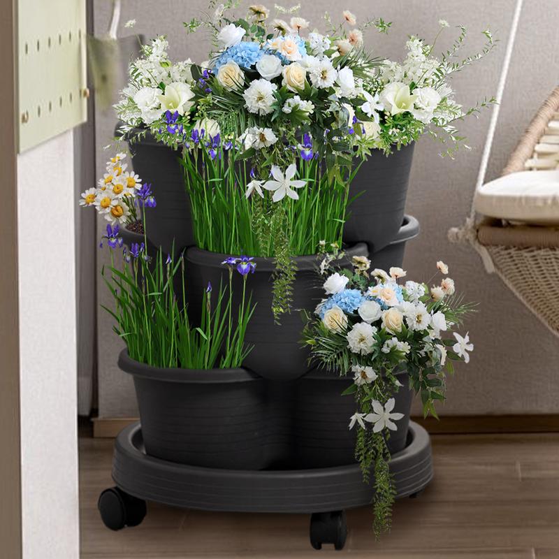 Menara Penanam Stroberi 3 Ting - Vertical Planter Tower ulasan dan harga