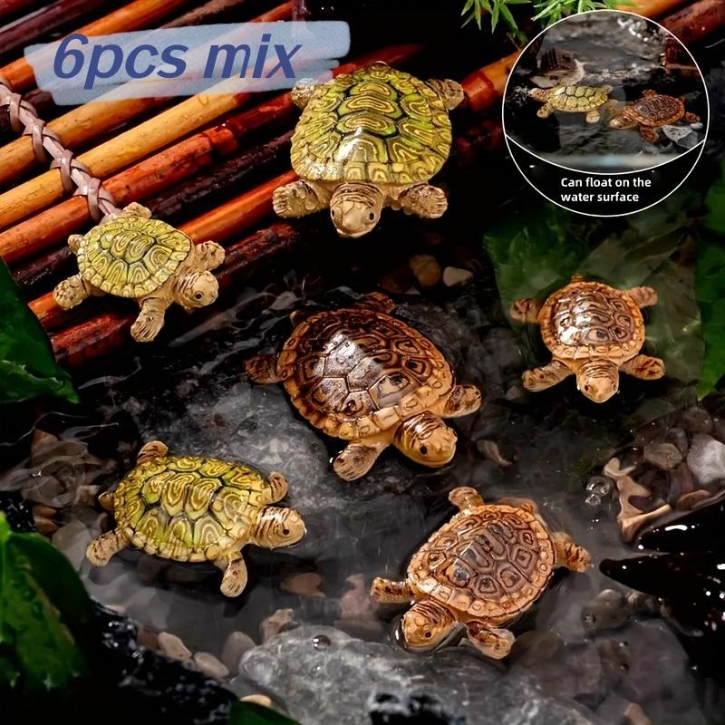 6 Patung Kura-Kura Mini untuk  - Smart Garden Mini ulasan dan harga