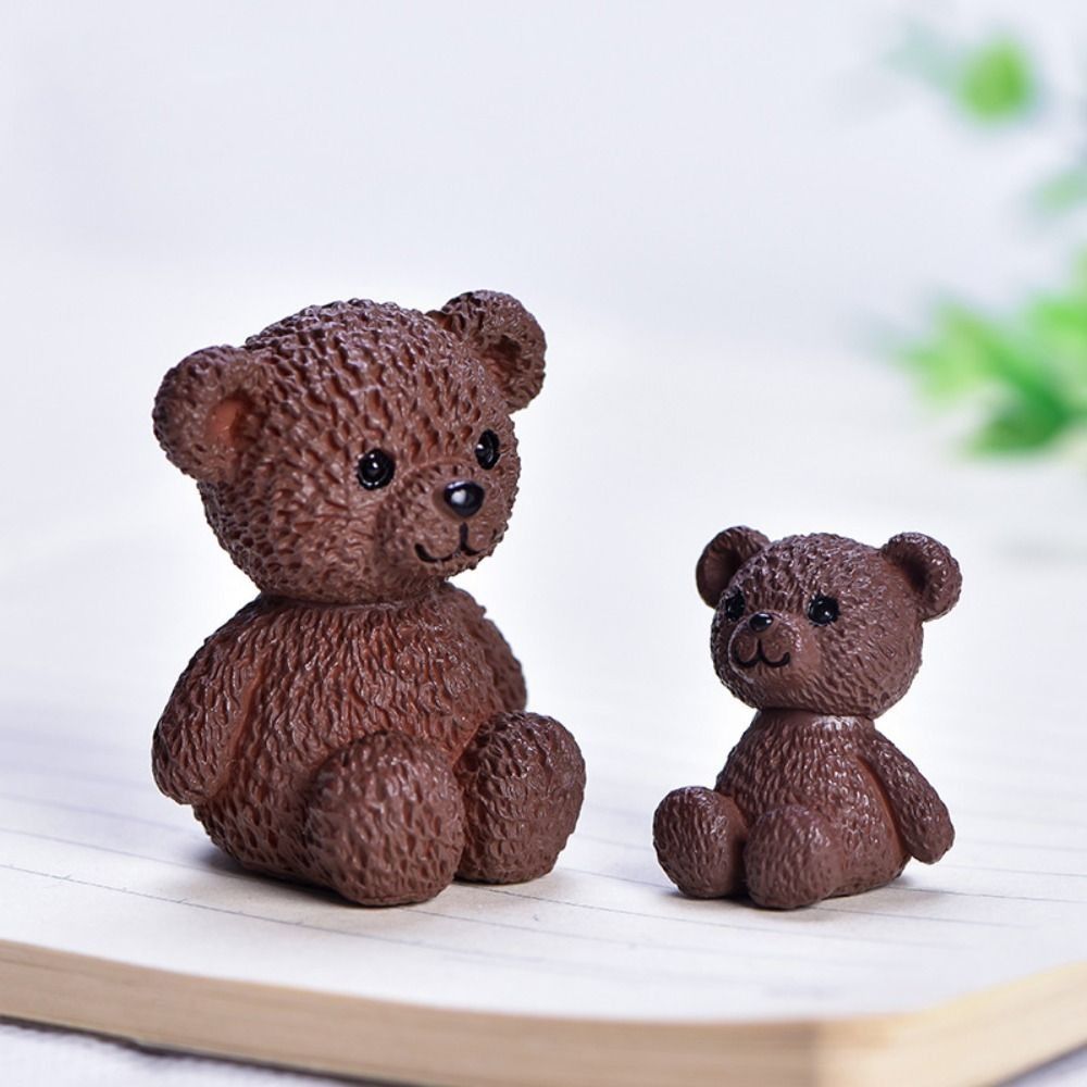 Figurine Beruang Miniatur Lucu - Smart Garden Mini ulasan dan harga