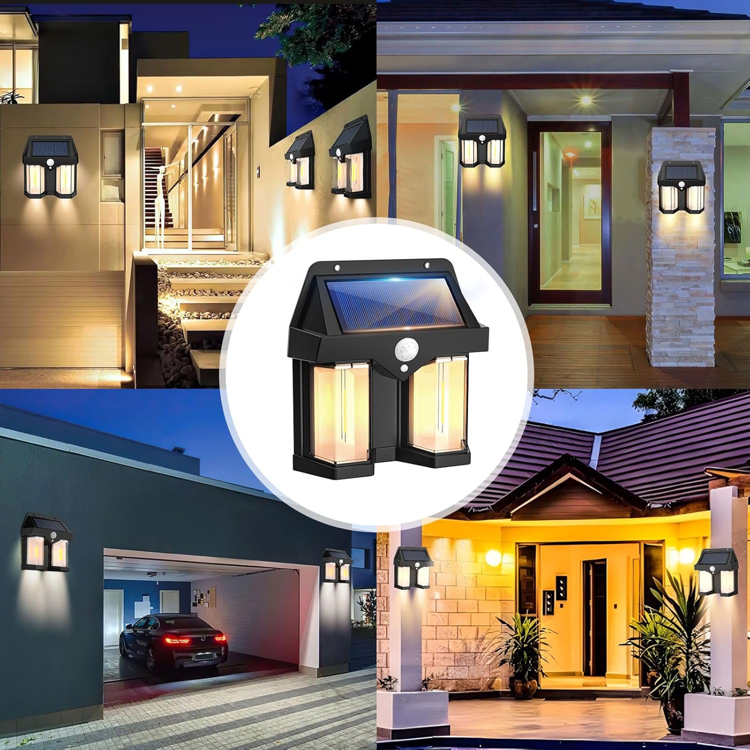 Lampu Dinding Tenaga Surya Vin - Smart Garden Solar Lights ulasan dan harga