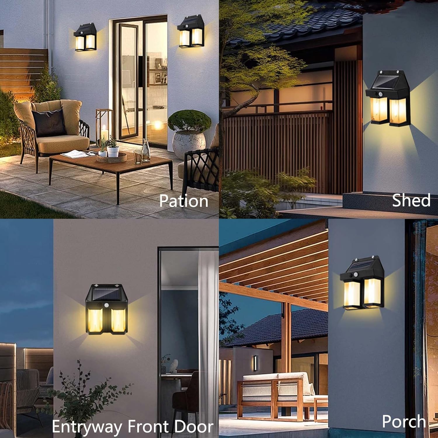 Lampu Dinding Tenaga Surya Vin - Smart Garden Solar Lights ulasan dan harga