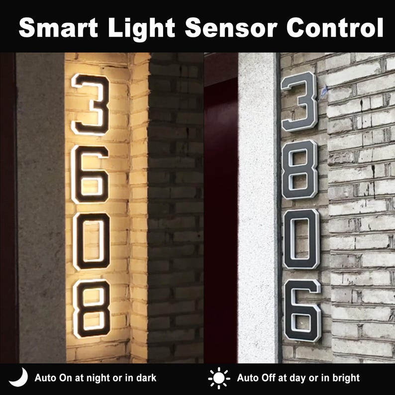 Tanda Nomor Rumah LED Tenaga S - Smart Garden Solar Lights ulasan dan harga