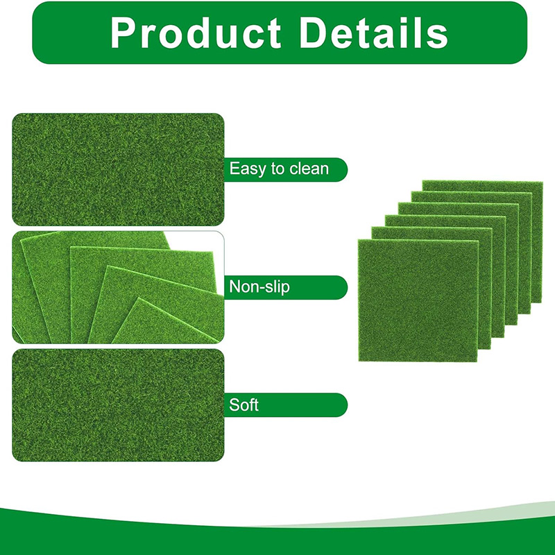 4/6 Buah Lembaran Rumput Palsu - Smart Garden Mini ulasan dan harga