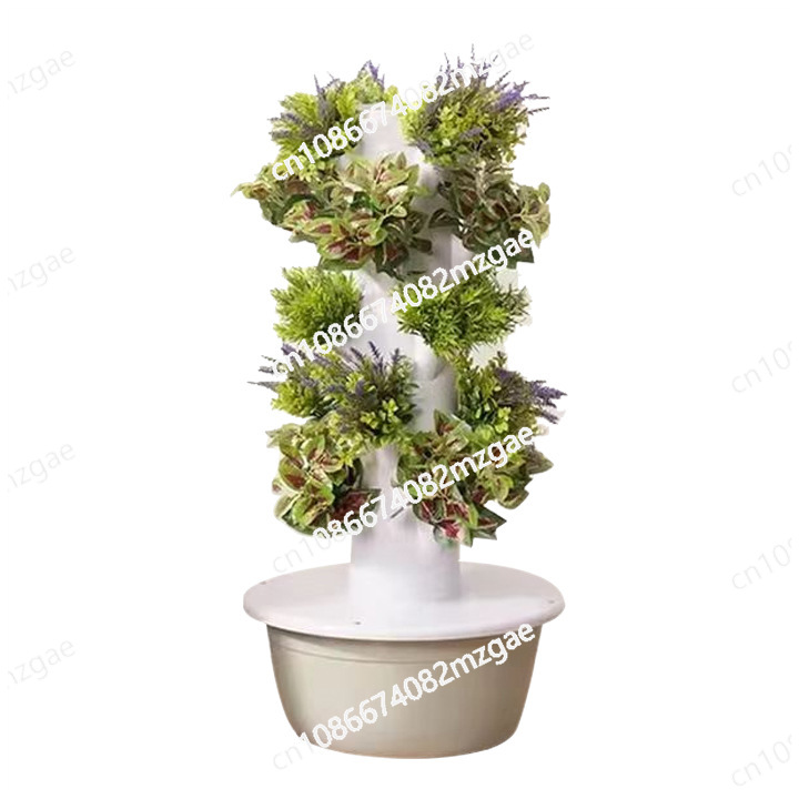 Menara Hidroponik dengan Lampu - Vertical Planter Tower ulasan dan harga
