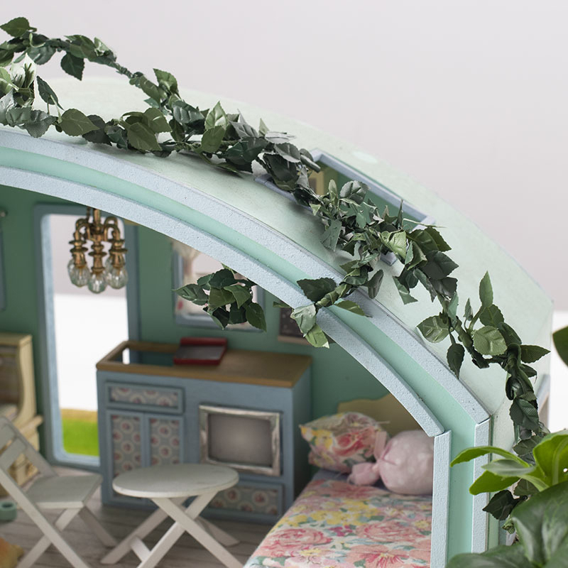 Baru 1/12 Rumah Boneka Simulas - Smart Garden Mini ulasan dan harga