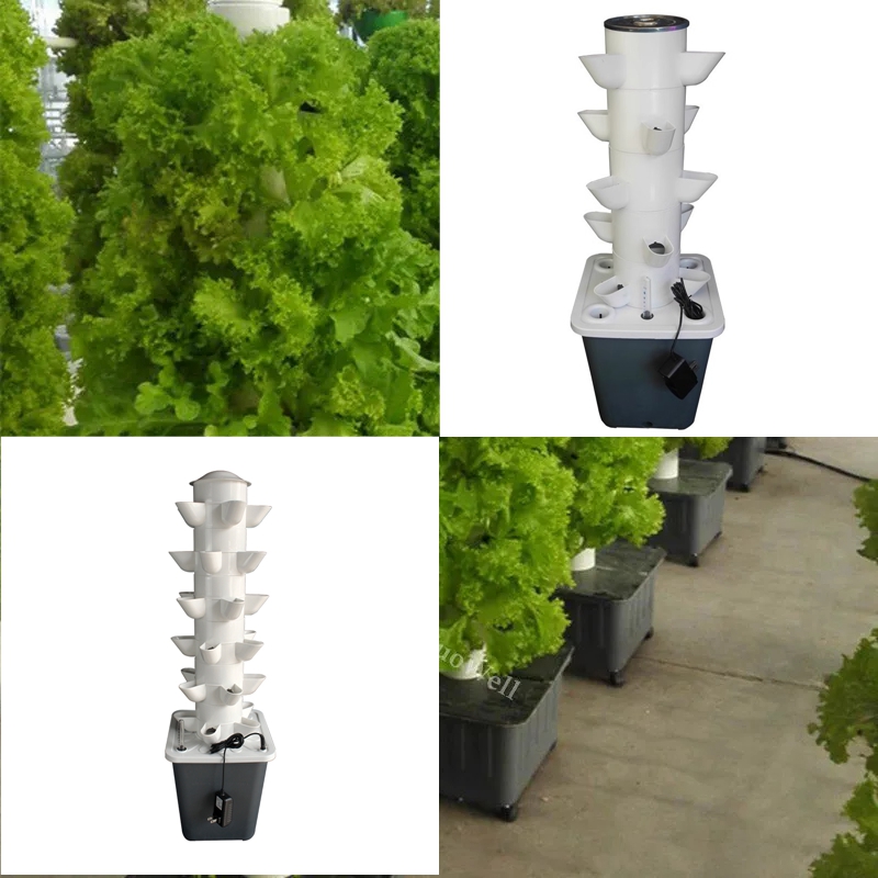 Sistem Tanam Hidroponik Vertik - Vertical Planter Tower ulasan dan harga
