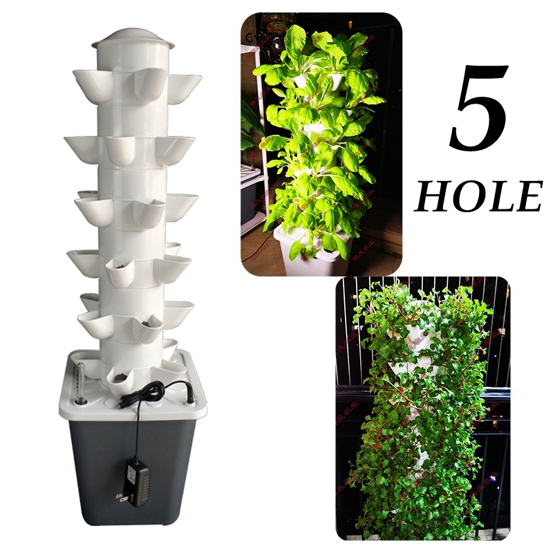 Sistem Tanam Hidroponik Vertik - Vertical Planter Tower ulasan dan harga